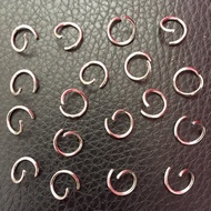 BIG SILVER JUMPRING OPEN (8mm)
