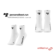Personal Best Performance Sock รุ่น Low Cut ข้อสั้น ถุงเท้าวิ่ง ไร้ตะเข็บ ระบายอากาศเยี่ยม