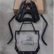 NVX V1 Monorack Topbox Rear Rack Kotak Besi Heavy Duty Nvx Rack