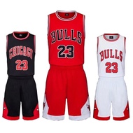Chicago Bulls No.23 Jersey and Shorts Sets Men's Basketball Clothes