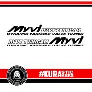 Stiker Kereta Myvi. Stiker Tepi pintu Myvi