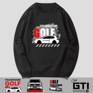 大眾MK4高爾夫Golf GTI改裝小鋼炮賽車男女秋冬上衣圓領衛衣