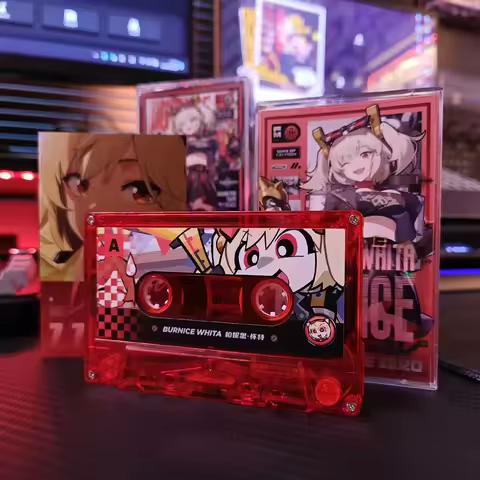 Game Zenless Zone Zero Burnice Whita Music Tape Karin Takahashi OST Album Cassettes Cosplay Walkman 