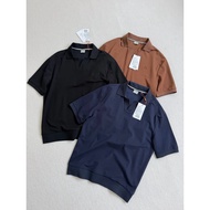 8420N [Cool Feeling] Hazzys Hazzys Men's Lapel T-Shirt Summer Seagull Collar Antibacterial Anti-Mite