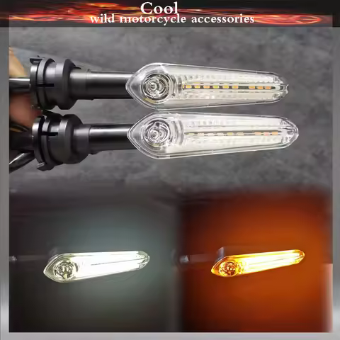 LED Turn Signal Indicator Light Running water light daily running light For Yamaha YZF R6 R1 R3 R7 R