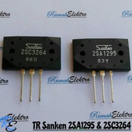 Transistor SANKEN 2SA 1295 dan 2SC 3264 Original(',')