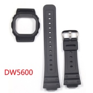 Silicone Strap For Casio G-SHOCK  DW5600  Smart Watch Waterproof Watchbands Stainless Steel Buckle