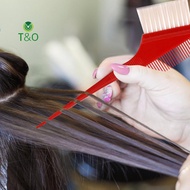 T&O Professional Hair Coloring Brushesbs Salon Hair Tint Dying Tools Hair Dye Brush Hair Barber Hair