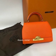 接近全新 蝕賣 Moynat Rejane bag (pm size)金扣