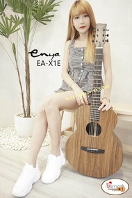 Enya กีตาร์โปร่งไฟฟ้า รุ่น EA X-1E +  พร้อมของแถม ครบเซ็ต