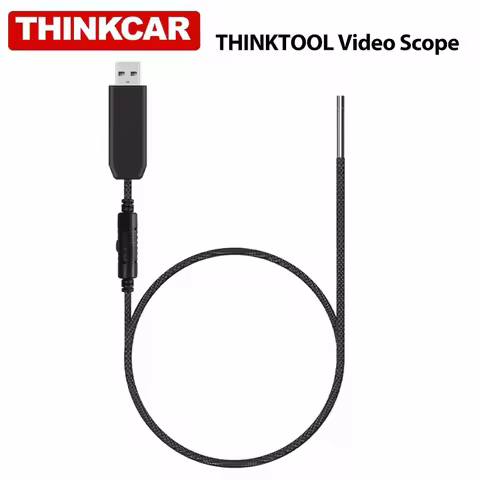 Thinkcar Thinktool USB Video Scope Endoscope 1.5M Car Inspection Mirror Flexible Adjustable for Muca
