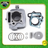 เสื้อสูบ Wave110 KFL เวฟ110 รุ่นคาบู ชุดเสื้อสูบ ลูกไซค์50 53 54 ลูกสูบ ประเก็น ตรงรุ่น ขายเป็นชุด