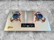 BẾP GAS ÂM LẬT 10 ĐẦU ĐỐT HẸN GIỜ NGẮT GAS TỰ ĐỘNG (Haqtartar)