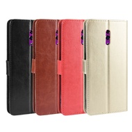 Suitable for Reno Standard Version Phone Case OPPO Reno Phone Case Flip Leather Case Card Holder Type Protective Case SHS