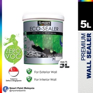 SMART ECO-SEALER WALL SEALER 5 LTR/Cat Undercoat Eco/Smart Paint 5Ltr