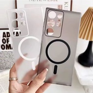 Matte Super Slim Transparent Shockproof Magnetic Case Compatible For Samsung A05 A07 A15 A17 A35 A54