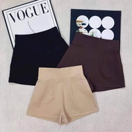 (JANUARY BRAND) SMLXL Womens High Waist Short pants-JN5665