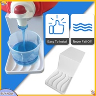 {uStuttg}  Fabric Softener Container Holder Sturdy Laundry Detergent Cup Holder Tray Stand Home Organizer for Fabric Softener Dispenser Drip Catcher Tray Laundry Supply