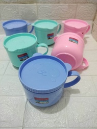 mangkok sup shifu tutup putar