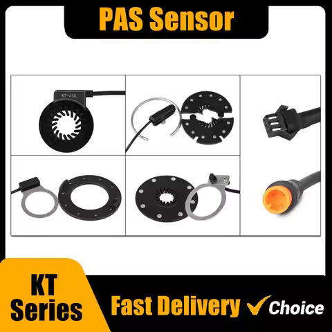 ChamRider KT PAS Pedal Assist Sensor V12L D12L BZ-4(8) BZ-10C Julet Waterproof Connector 6 Magnets D