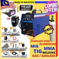 TENZAN MIG GAS/GASLESS/MMA/LIFT TIG 6 IN 1 WELDING MACHINE MIG230 COMBO SET WITH ACCESSORIES