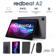Redbeat C1 8-Inch HD+ Tablet - For Android 14, Quad-Core Processor, 6GB RAM (3+3), 64GB Storage, Exp