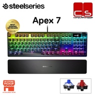 SteelSeries Apex 7 RGB Mechanical Gaming Keyboard - Blue/Red Switch