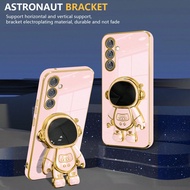 Ốp lưng điện thoại Astronaut Holder tương thích với Apple 11/12/13/14/15 Pro Max, S22/S23/S24+, Pixe