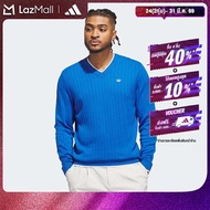 adidas Golf Originals Cashmere Knit Sweater Men Blue JW3943