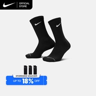 Nike Everyday Elevated Crew Socks (3 Pairs) - Black [HQ4335-902]