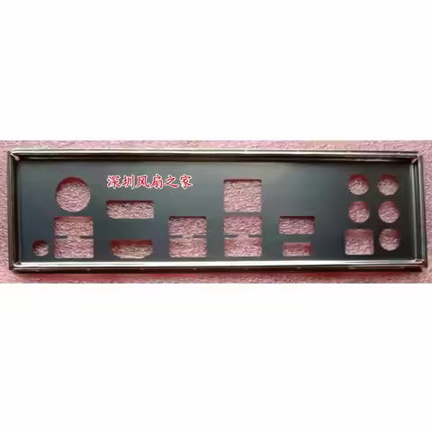 IO I/O Shield Back Plate BackPlate BackPlates Blende Bracket Stainless Steel For MSI B450M MORTAR TI