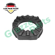 Münster Präzision Technology Coil Spring Rubber Rear Upper 48257-02010 for Toyota Altis Wish