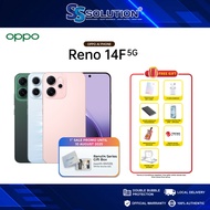 OPPO Reno 14F 5G (12GB+256GB/512GB)  6.57" 120Hz AMOLED Display I Snapdragon® 6 Gen 1  I Battery 600