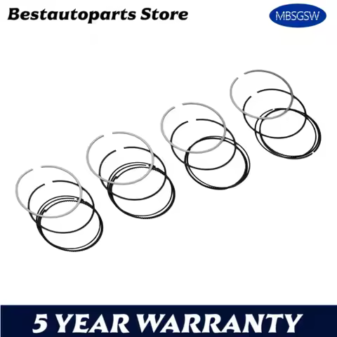 AUTO ENGINE PARTS STD Piston Rings Set For MERCEDES-BENZ A B C CLA E GLA GLK 1.6L 2.0L L4 GAS 1.6 2.
