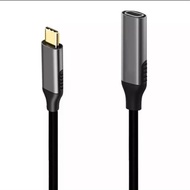 USB C Male To Mini DisplayPort Female สายเคเบิลUSBประเภทC Thunderbolt 3 Mini DP Female สายไฟ 4K Adapter