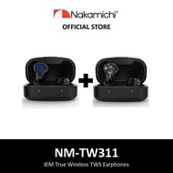 Nakamichi TW311 IEM True Wireless TWS Earphones -  Custom Fit Design (1 FOR 1)