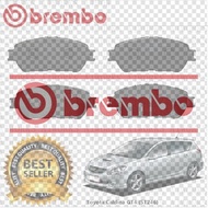 BREMBO Toyota Caldina GT4 Front Rear Disc Brake Pad