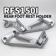 BENELLI RFS150I REAR FOOT REST HOLDER (R/L) FOOTREST FOOT REST BRACKET BELAKANG SET RFS 150I RFS150 