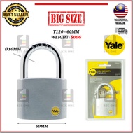 (BIG SIZE) YALE Y120/60/135/1 Y120 60MM HEAVY DUTY SOLID BRASS PADLOCK