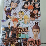 Komik Haikyu Volley Ball set vol 11-15 segel ori