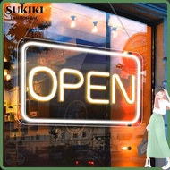 SUKIKII Neon Sign, USB Powered Dimmable LED Neon Sign, Durable Decorative Light Window Sign Business