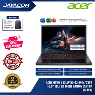 Acer Nitro V 15 ANV15-52-5914/7287 15.6" FHD 165Hz Gaming Laptop (Intel C5, C7 / 16GB DDR5 / 512GB S