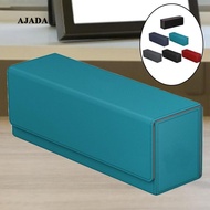 [AJAZ] Premium Deck Box Large Size for 400+ Sleeved Cards PU Leather Card Holder for TCG Trading Car
