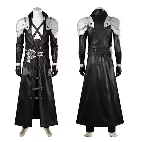 Final Fantasy VII: Reborn cosplay Safiros leather jacket cosplay costume accessories game set