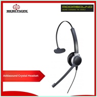∆ ❧ ADDASOUND CRYSTAL 2801 HEADSET W/ CORD