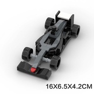 MOC Formula Racing Car F1 McLaren MP4-17D Small Particle Assembly Car Model for Boys Educational Sup