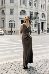 Threep - Flow skirt (3 Colors) เฉพาะกระโปรง