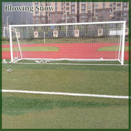 Blowing Full Size 24 x 8 Flat Back Soccer Goal Post Net