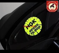 Hot NGK spark plug reflective stickers stickers stickers decals