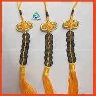 Set of 3 feng shui five emperor coins for fortune (antique coins) 206574